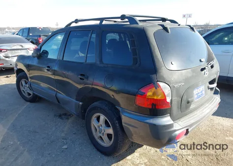 2003 Hyundai Santa Fe Gls/Lx из США, поврежденный, VIN KM8SC13D53U540313